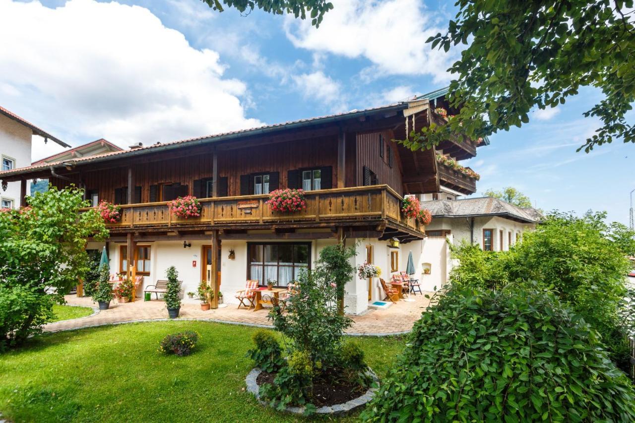 Cafe Chiemgau Und Gaestehaus Ruhpolding Eksteriør bilde